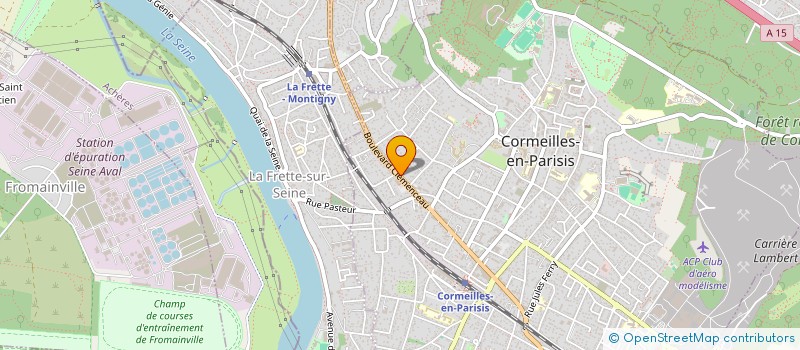 localisation de l'entreprise CES 95 à CORMEILLES-EN-PARISIS