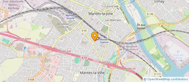 localisation de l'entreprise CES-ARTS à MANTES-LA-VILLE