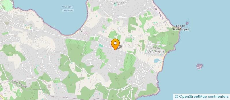 localisation de l'entreprise CES COLLEGE DU MOULIN BLANC  SAINT-TROPEZ