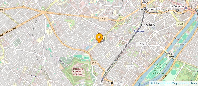 localisation de l'entreprise CES CONSEILS  SURESNES