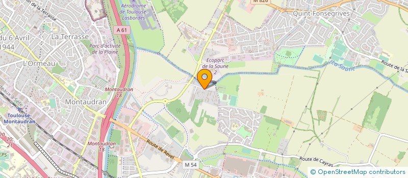 localisation de l'entreprise CES HABITAT à TOULOUSE