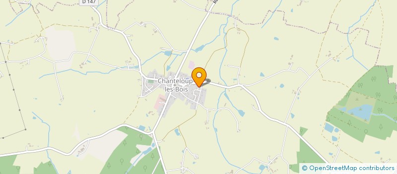 localisation de l'entreprise CESAK CONSEIL  CHANTELOUP-LES-BOIS