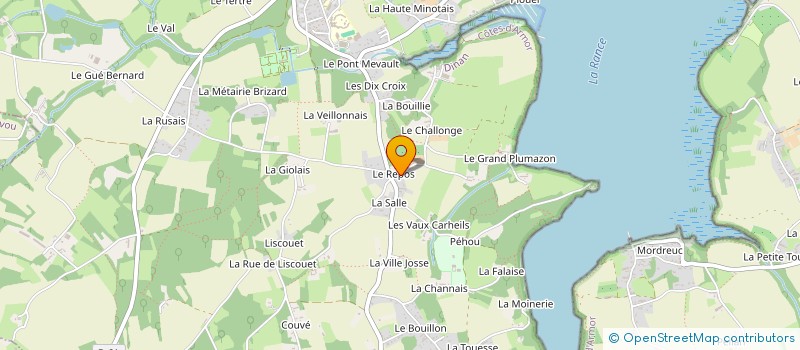 localisation de l'entreprise CESALAG à PLOUER-SUR-RANCE