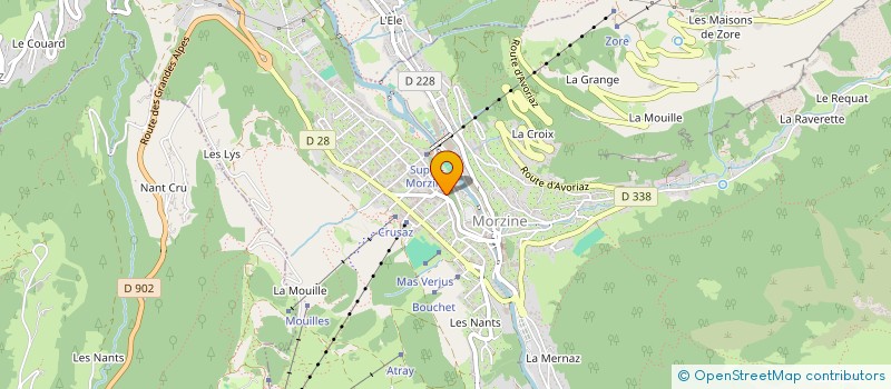 localisation de l'entreprise CESALIX à MORZINE