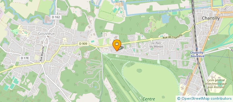 localisation de l'entreprise CESAM  GOUVIEUX