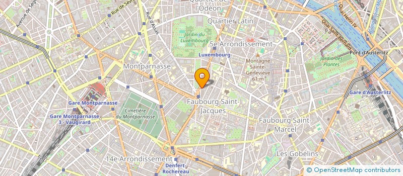 localisation de l'entreprise CESAM  PARIS