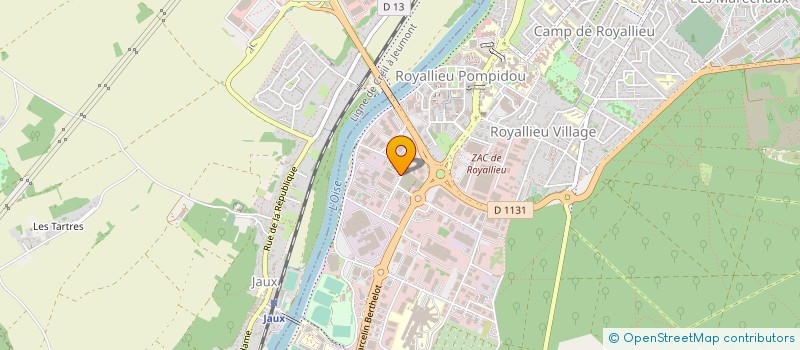 localisation de l'entreprise CESAMAX à COMPIEGNE