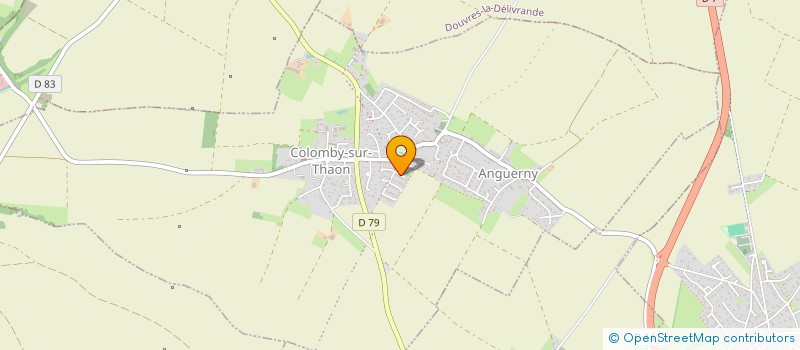 localisation de l'entreprise CESAME CONSULTING à COLOMBY-ANGUERNY