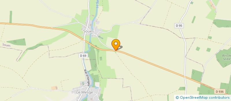 localisation de l'entreprise CESAR  SOUES