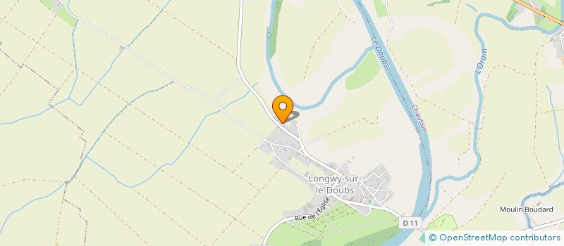 localisation de l'entreprise CESAR  LONGWY-SUR-LE-DOUBS