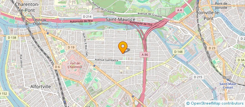 localisation de l'entreprise CESAR à MAISONS-ALFORT