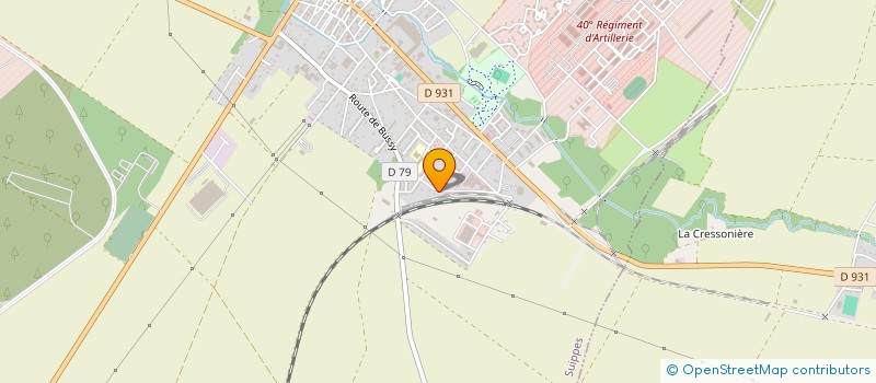 localisation de l'entreprise CESAR 51  SUIPPES