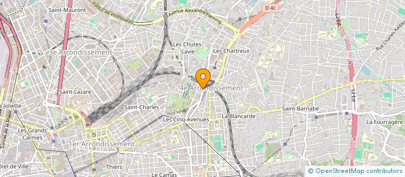 localisation de l'entreprise CESAR à MARSEILLE