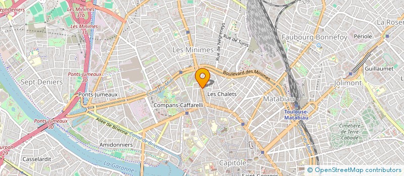 localisation de l'entreprise CESAR  TOULOUSE