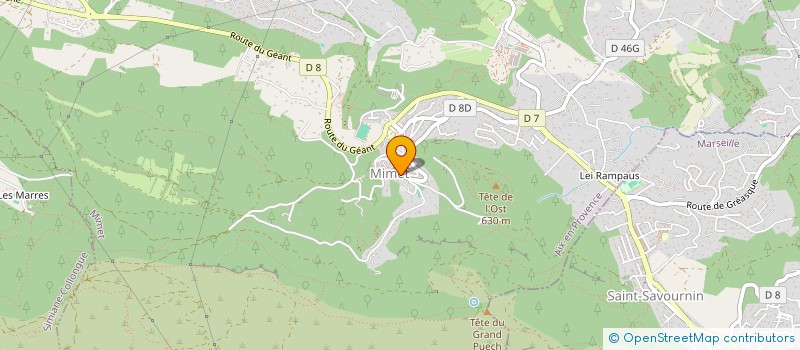 localisation de l'entreprise CESAR  MIMET