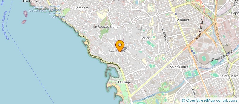 localisation de l'entreprise CESAR AU VALLON à MARSEILLE