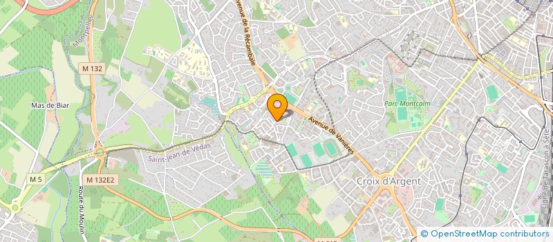 localisation de l'entreprise CESAR AUTO 34 à MONTPELLIER