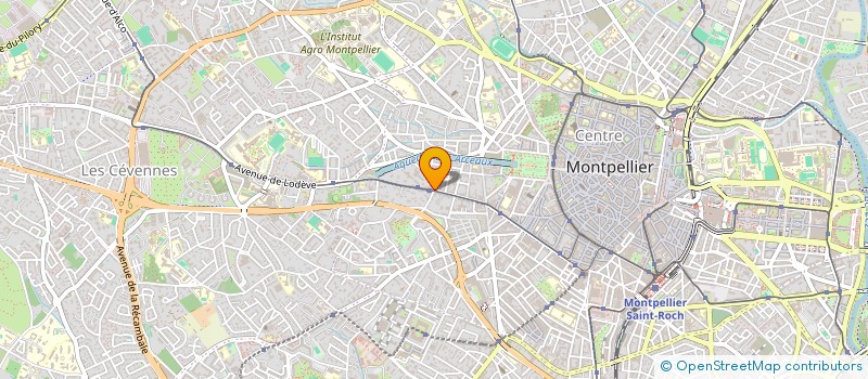 localisation de l'entreprise CESAR BURGER à MONTPELLIER