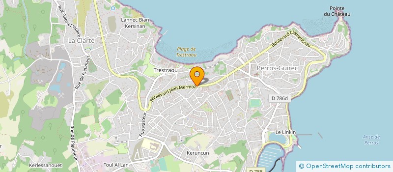 localisation de l'entreprise CESAR ET PICASSO  PERROS-GUIREC