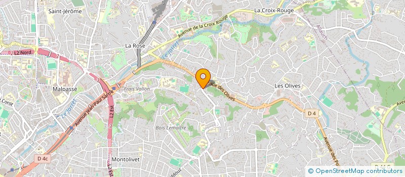 localisation de l'entreprise CESAR INFORMATIQUE à MARSEILLE