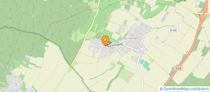 localisation de l'entreprise CESAR-MISSY  BERRWILLER