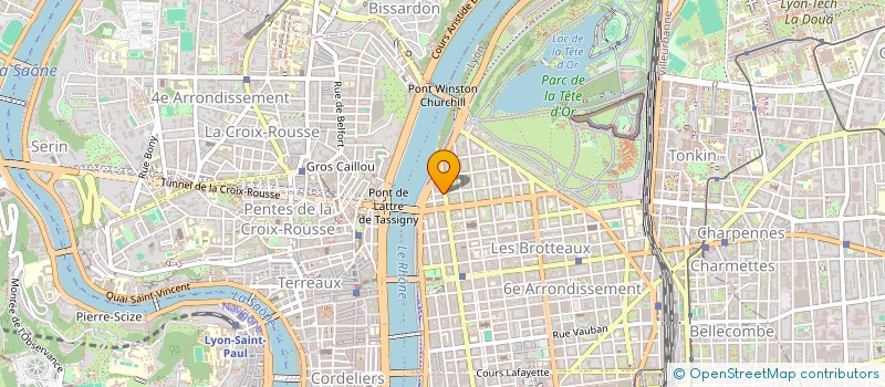 localisation de l'entreprise CESAR PATRIMOINE 2  LYON