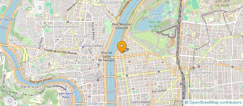 localisation de l'entreprise CESAR PATRIMOINE 3  LYON