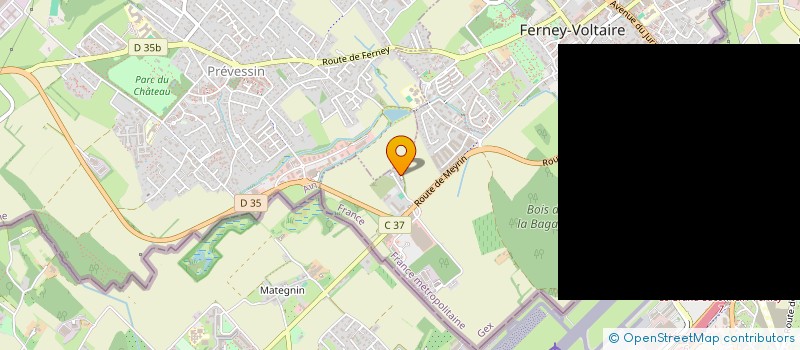 localisation de l'entreprise CESAR PAULINE à FERNEY-VOLTAIRE