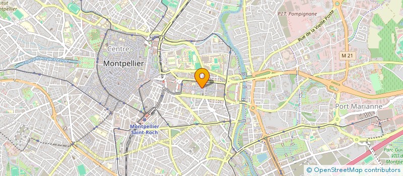 localisation de l'entreprise CESAR PIZZA à MONTPELLIER