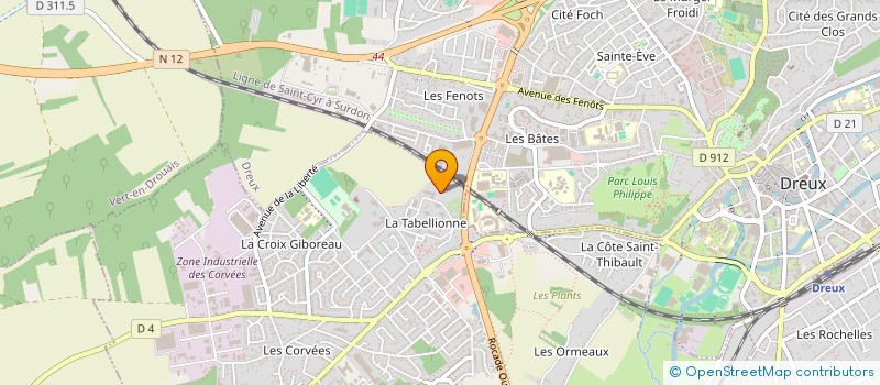 localisation de l'entreprise CESAR PRODUCTIONS à VERNOUILLET