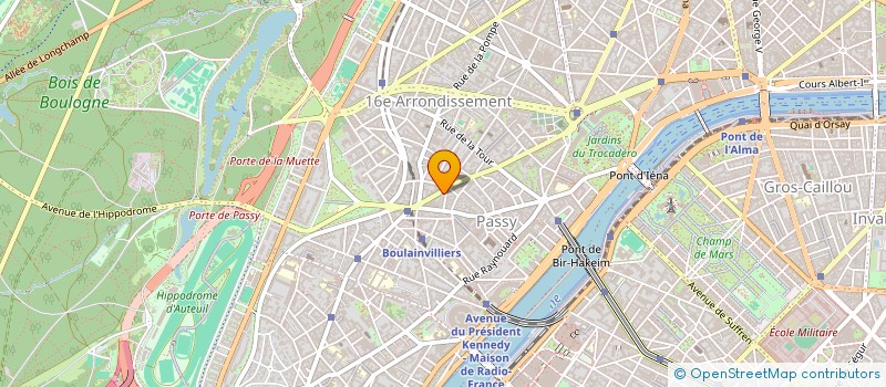 localisation de l'entreprise CESAR RENOVATION  PARIS