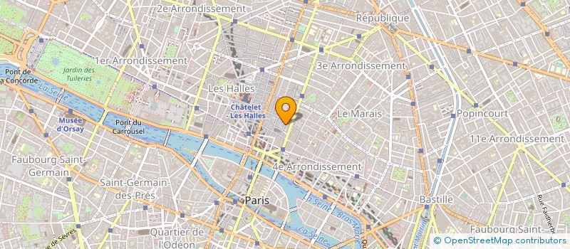 localisation de l'entreprise CESAR SARL  PARIS