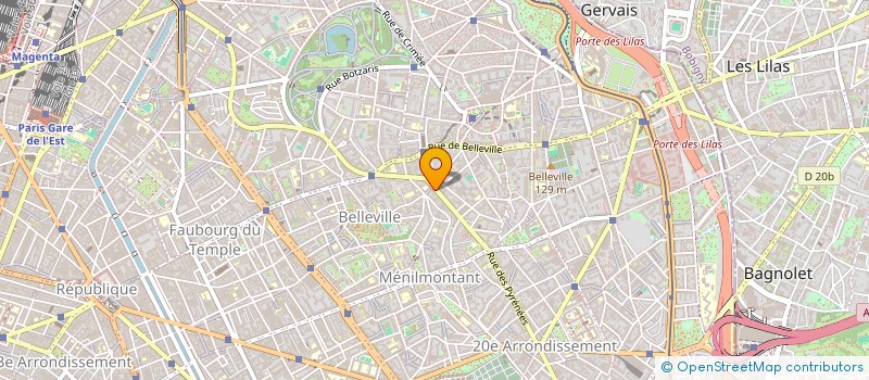 localisation de l'entreprise CESAR SEBASTIEN STUDIO  PARIS