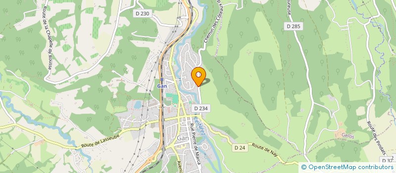 localisation de l'entreprise CESAR1818  GAN