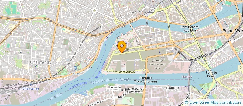 localisation de l'entreprise CESARCHA à NANTES
