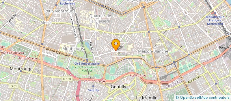 localisation de l'entreprise CESARI SARL à PARIS