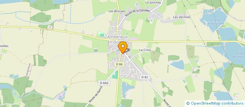 localisation de l'entreprise CESARINE à VILLARS-LES-DOMBES