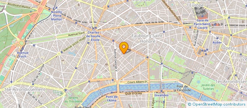 localisation de l'entreprise CESARUS à PARIS