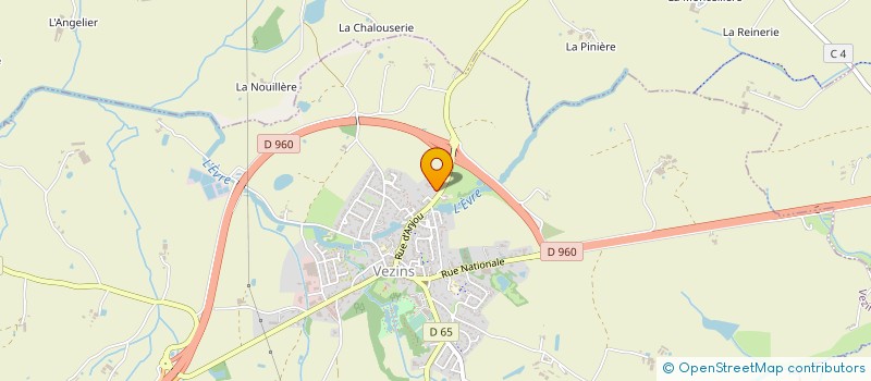 localisation de l'entreprise CESBRON COUVERTURE  CHANTELOUP-LES-BOIS