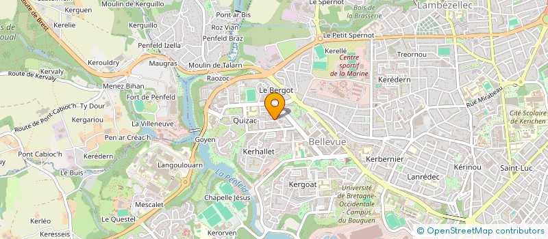 localisation de l'entreprise CESBRON JEROME ET SEGUY MURIEL à BREST