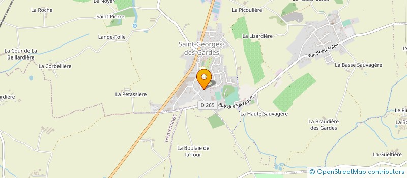 localisation de l'entreprise CESBRON SOLAIRE  CHEMILLE-EN-ANJOU