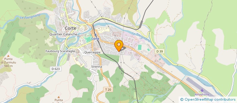 localisation de l'entreprise CESCA à CORTE