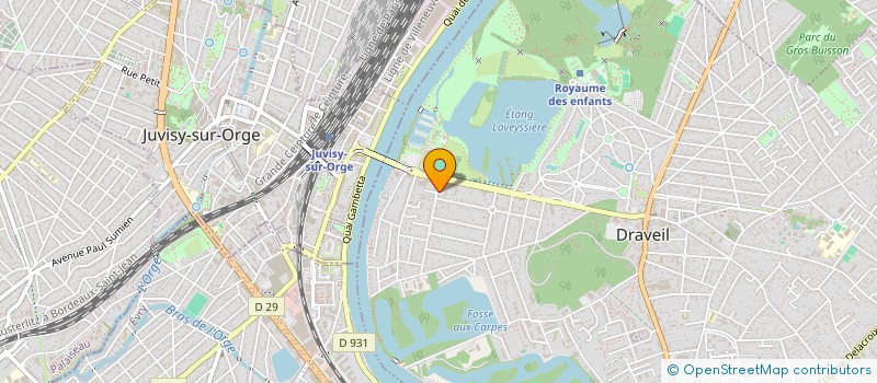 localisation de l'entreprise CESCO-CIE à DRAVEIL