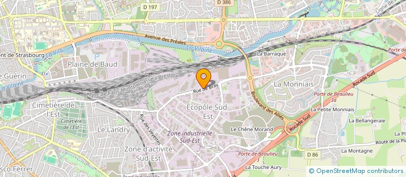 localisation de l'entreprise CESDIS à CESSON-SEVIGNE
