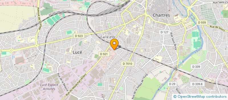 localisation de l'entreprise CESE FINANCES à LUCE