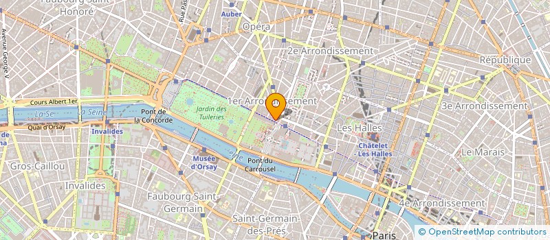 localisation de l'entreprise CESG MARITIME SAS à PARIS