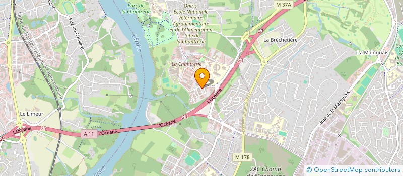 localisation de l'entreprise CESI'ADVENTURE  NANTES