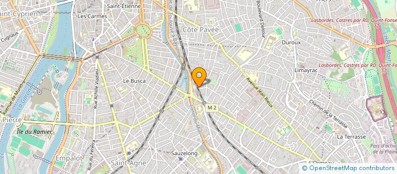 localisation de l'entreprise CESI TA 4L à TOULOUSE