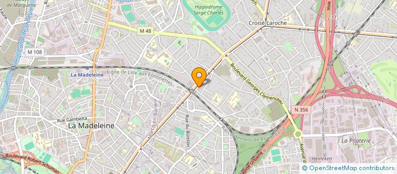 localisation de l'entreprise CESIFORM à LYON