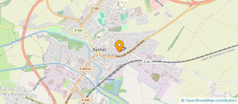 localisation de l'entreprise CESIL 08  PARIS